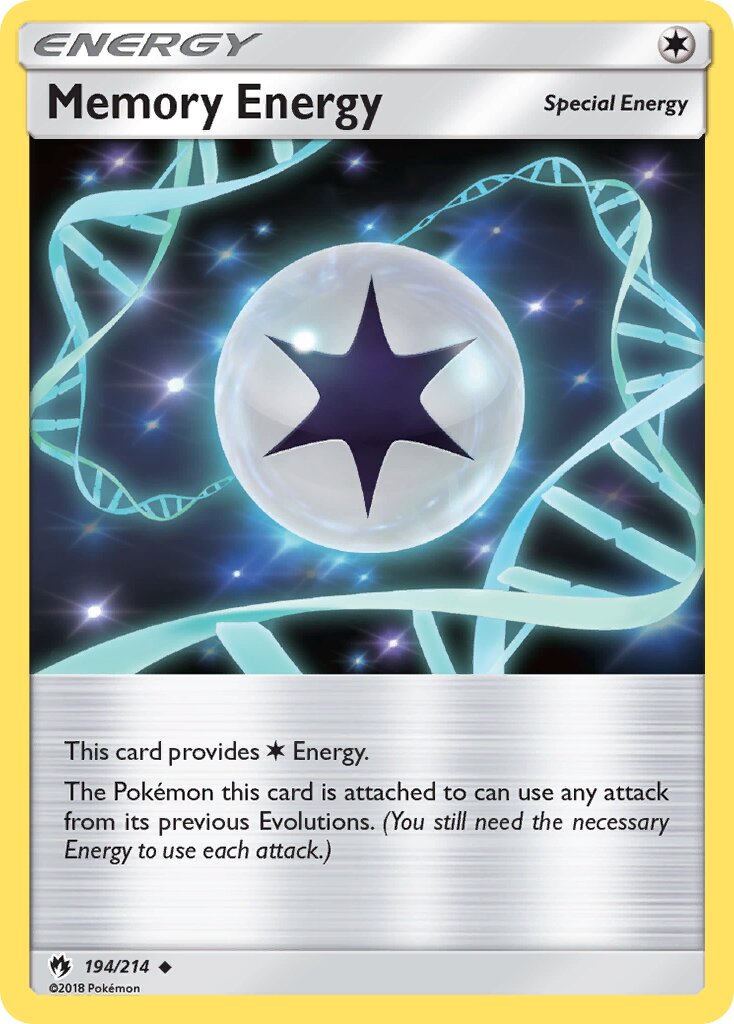 Memory Energy 194/236 — Lost Thunder (English Pokémon TCG card)