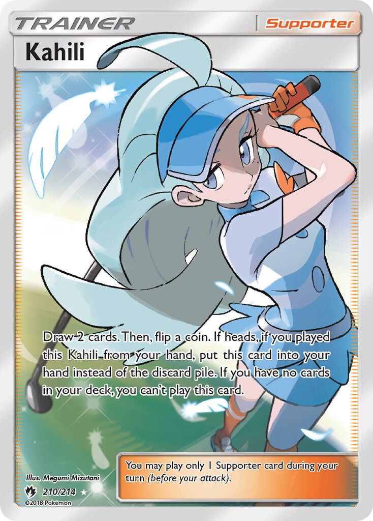 Kahili 210/236 — Lost Thunder (English Pokémon TCG card)