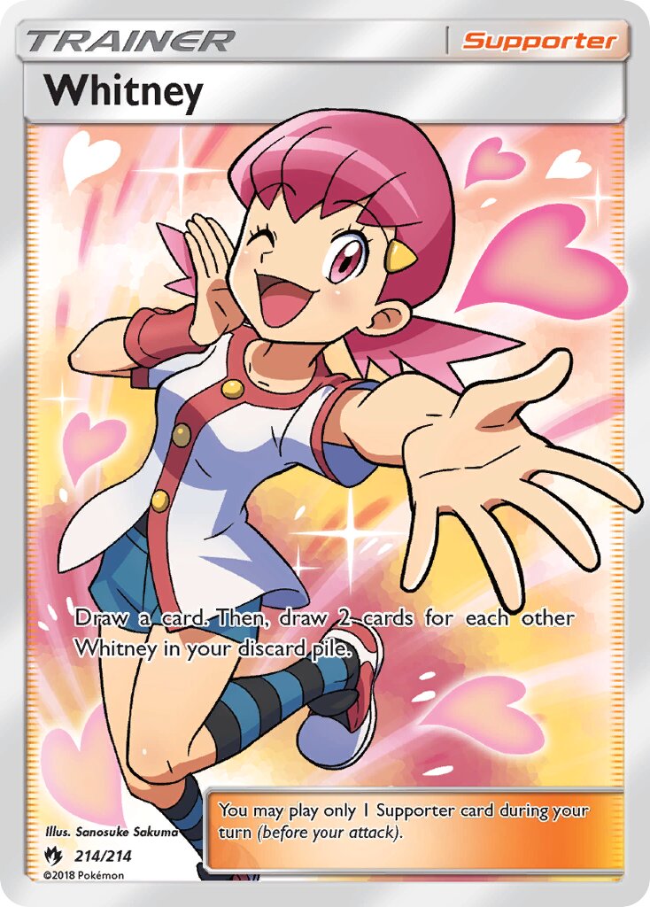 Whitney 214/236 — Lost Thunder (English Pokémon TCG card)