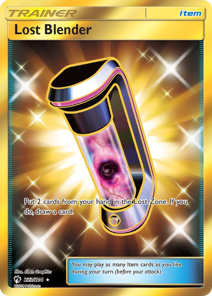 Lost Blender 233/236 — Lost Thunder (English Pokémon TCG card)