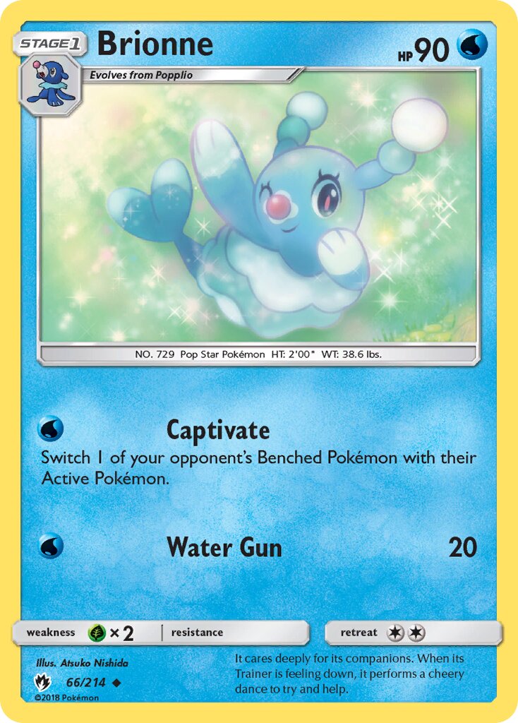 Brionne 066/236 — Lost Thunder (English Pokémon TCG card)