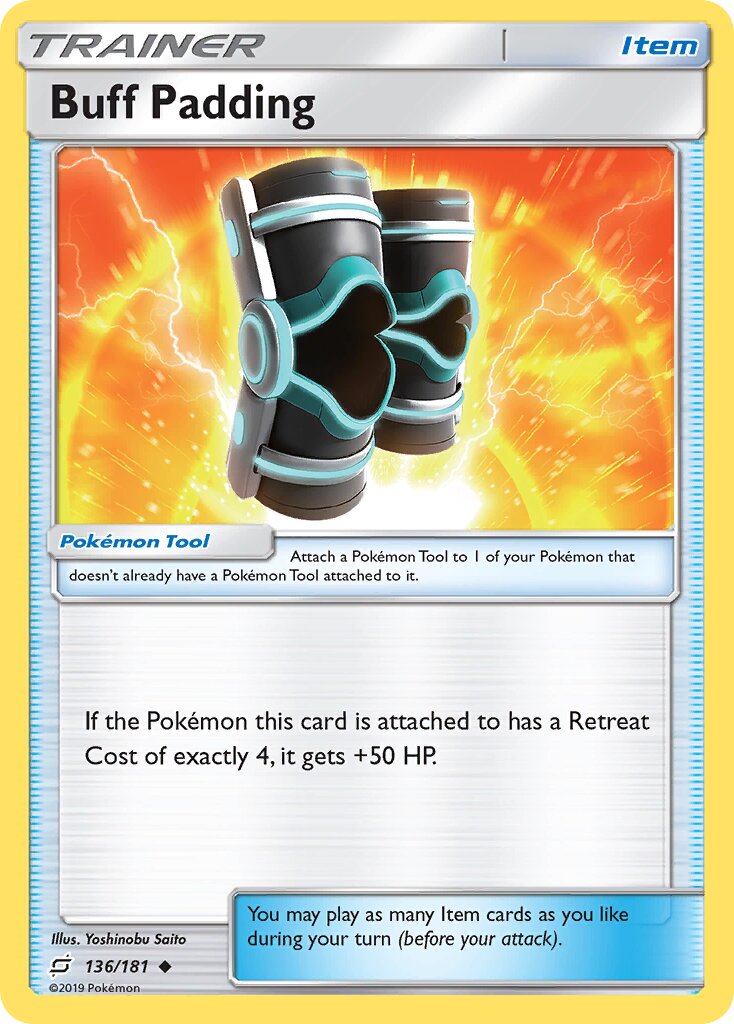 Buff Padding 136/196 — Team Up (English Pokémon TCG card)