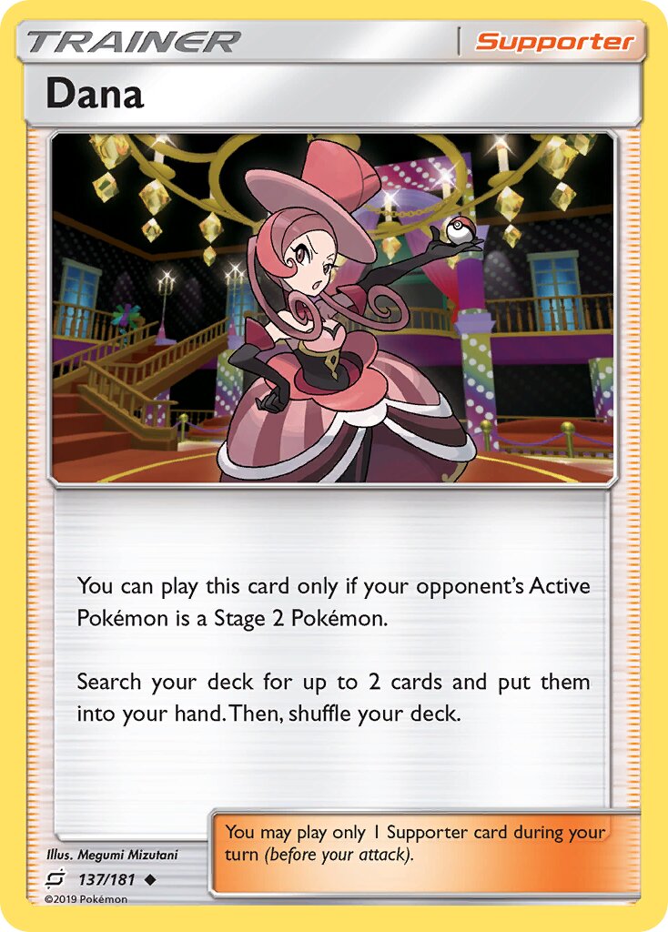 Dana 137/196 — Team Up (English Pokémon TCG card)