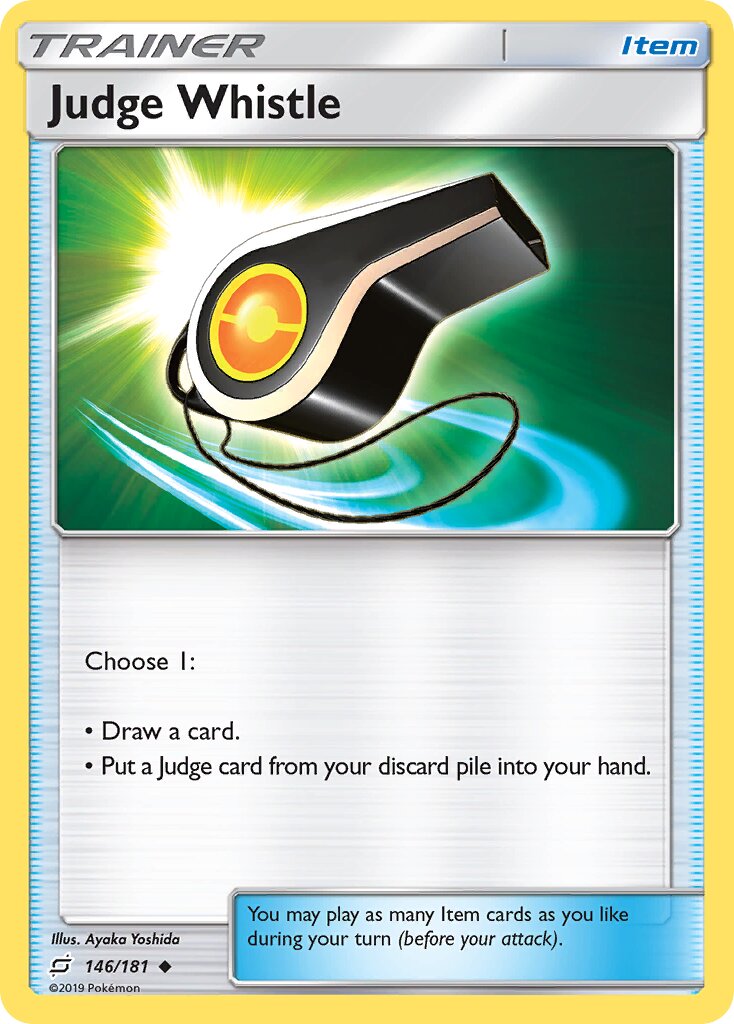 Judge Whistle 146/196 — Team Up (English Pokémon TCG card)