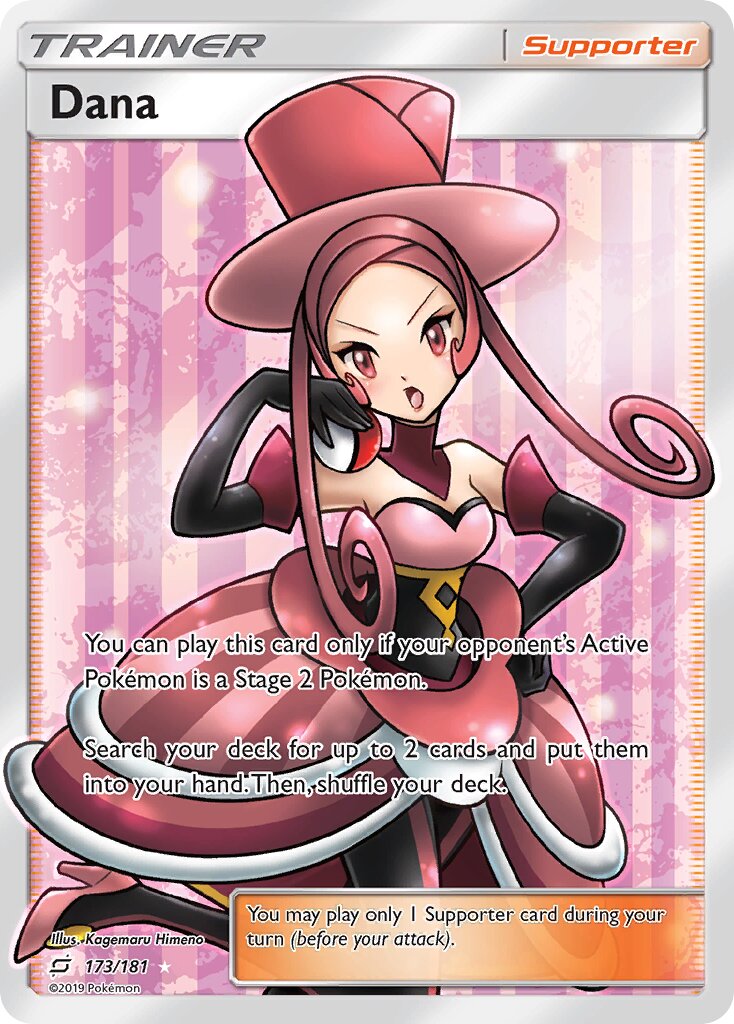 Dana 173/196 — Team Up (English Pokémon TCG card)