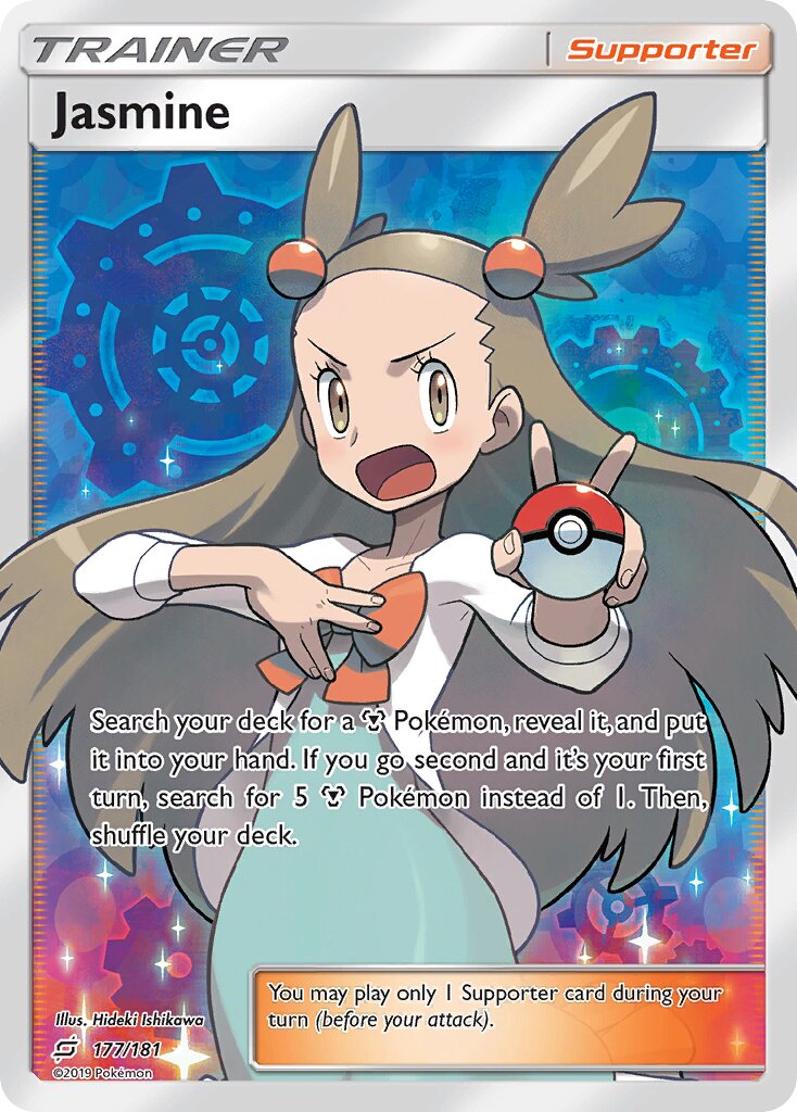 Jasmine 177/196 — Team Up (English Pokémon TCG card)