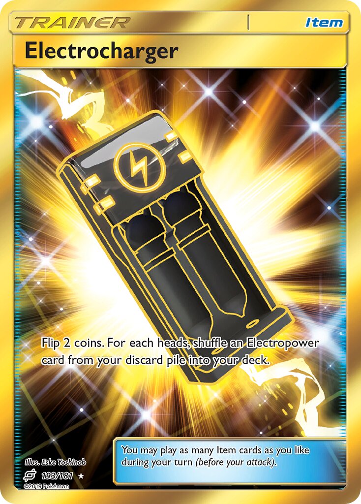 Electrocharger 193/196 — Team Up (English Pokémon TCG card)