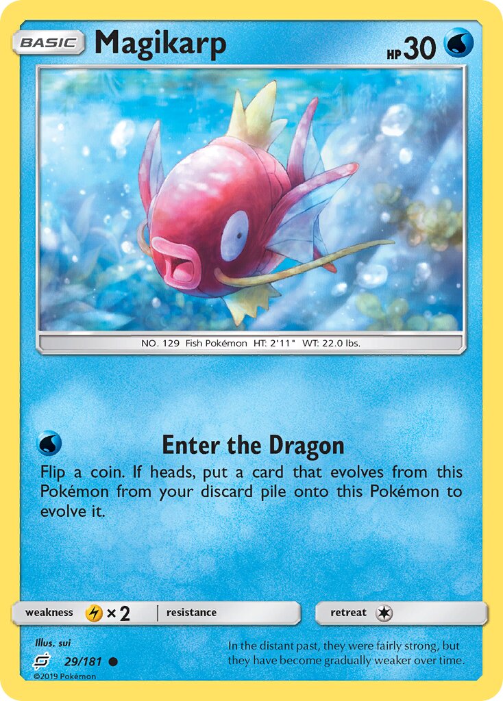 Magikarp 029/196 — Team Up (English Pokémon TCG card)