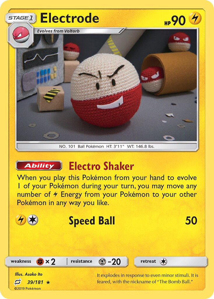 Electrode 039/196 — Team Up (English Pokémon TCG card)