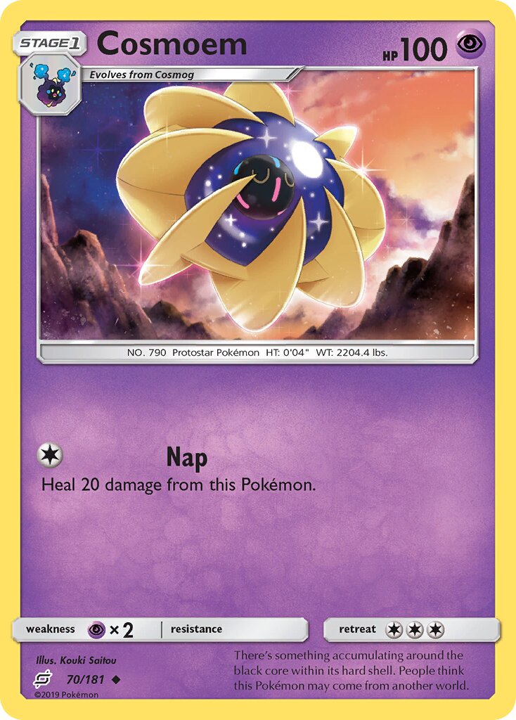 Cosmoem 070/196 — Team Up (English Pokémon TCG card)