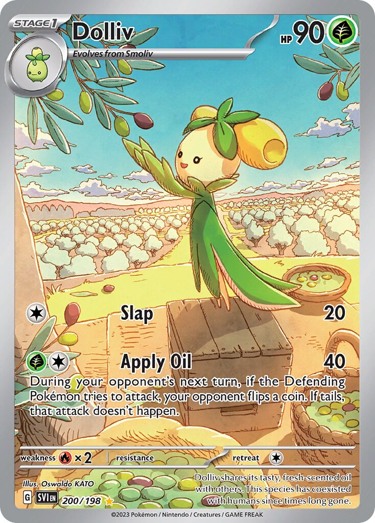 Dolliv 200/258 — Scarlet & Violet (English Pokémon TCG card)