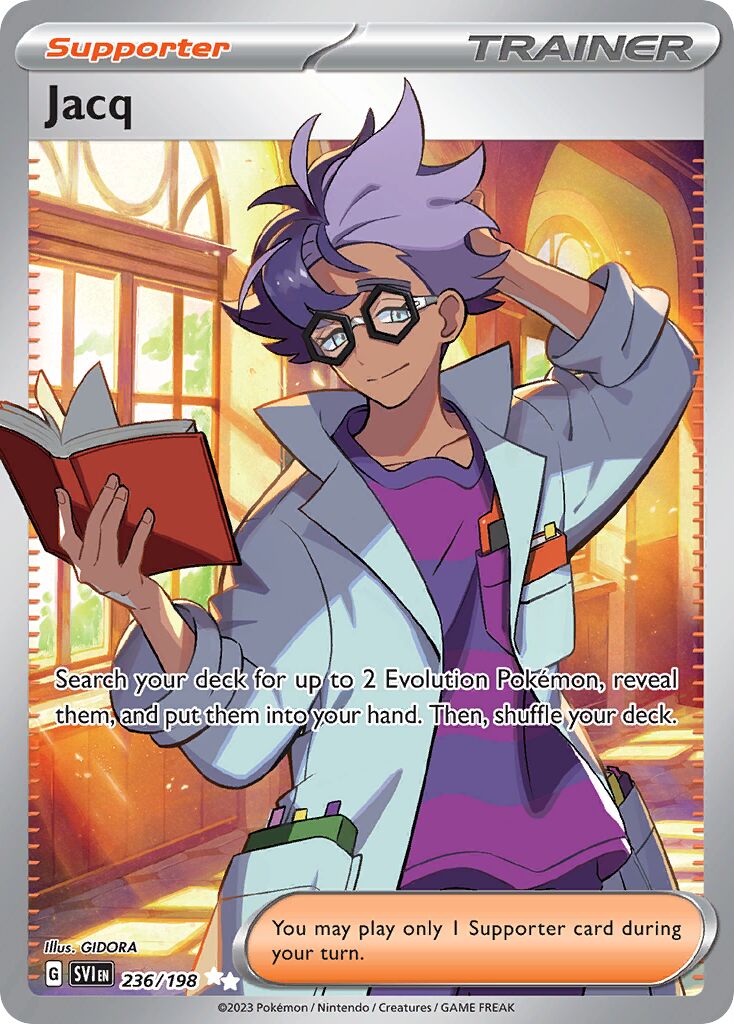 Jacq 236/258 — Scarlet & Violet (English Pokémon TCG card)