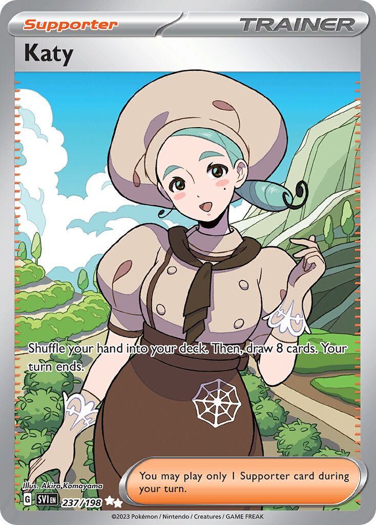 Katy 237/258 — Scarlet & Violet (English Pokémon TCG card)