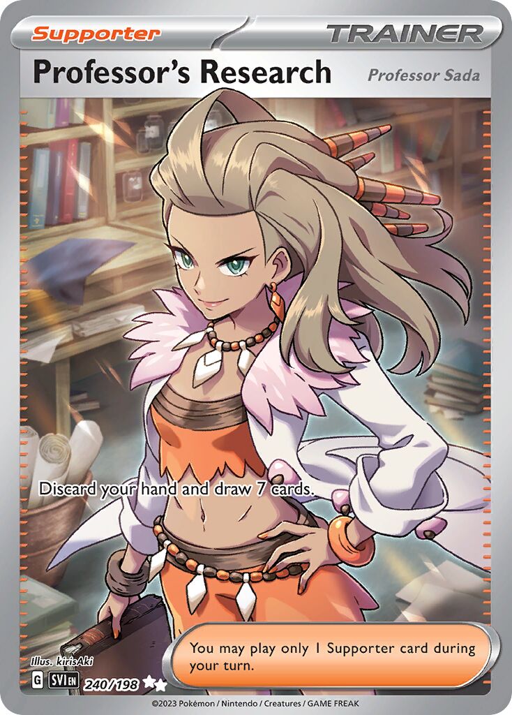 Professor's Research 240/258 — Scarlet & Violet (English Pokémon TCG card)