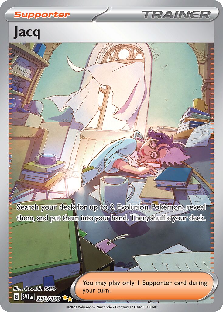 Jacq 250/258 — Scarlet & Violet (English Pokémon TCG card)