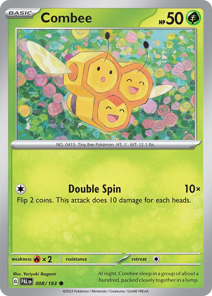Combee 008/279 — Paldea Evolved (English Pokémon TCG card)