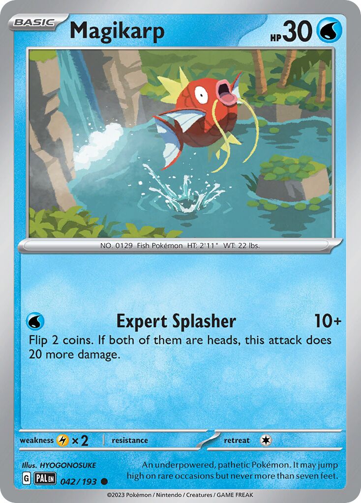 Magikarp 042/279 — Paldea Evolved (English Pokémon TCG card)