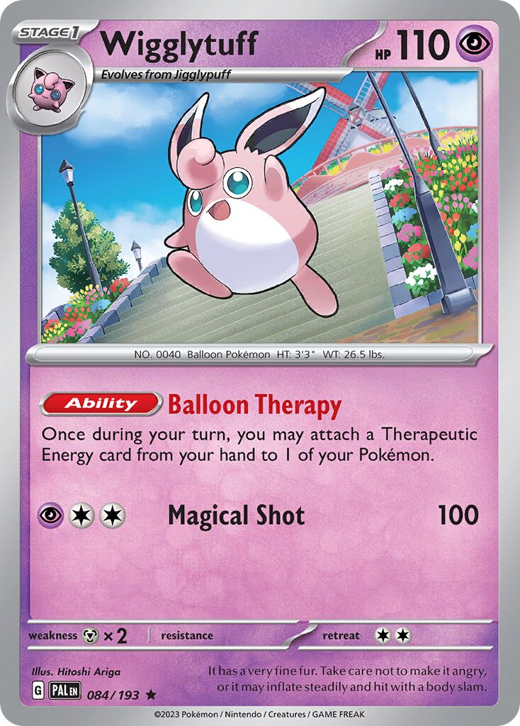 Wigglytuff 084/279 — Paldea Evolved (English Pokémon TCG card)