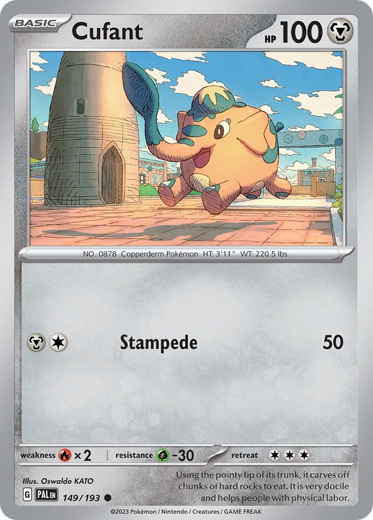 Cufant 149/279 — Paldea Evolved (English Pokémon TCG card)