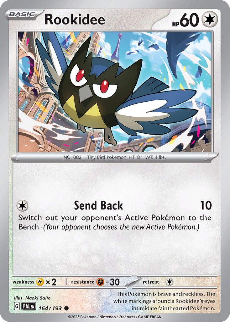 Rookidee 164/279 — Paldea Evolved (English Pokémon TCG card)