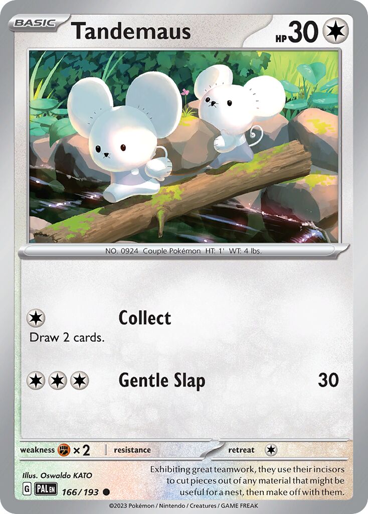 Tandemaus 166/279 — Paldea Evolved (English Pokémon TCG card)