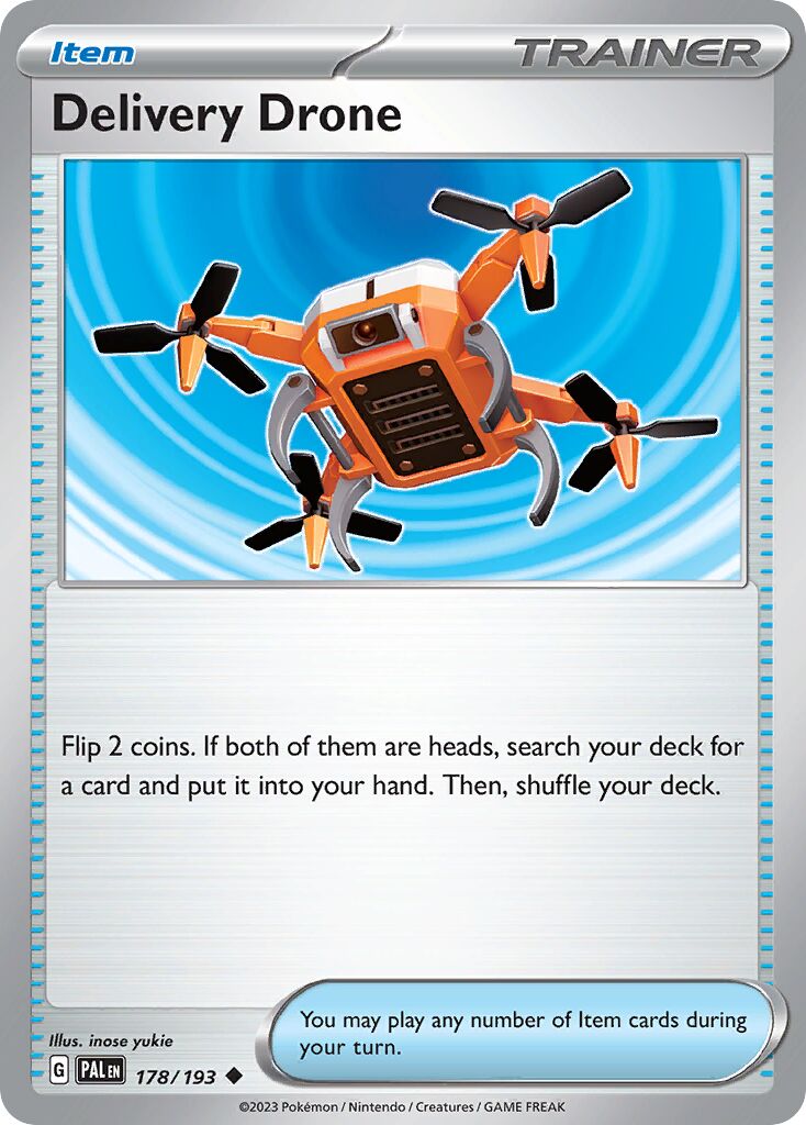 Delivery Drone 178/279 — Paldea Evolved (English Pokémon TCG card)