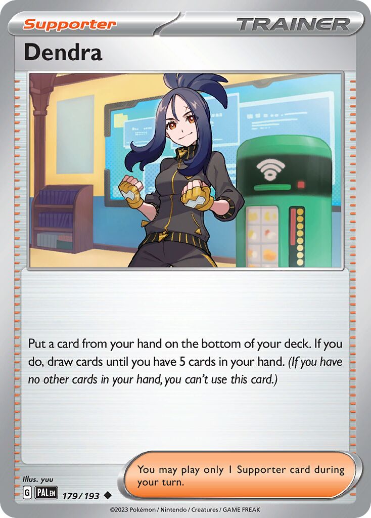 Dendra 179/279 — Paldea Evolved (English Pokémon TCG card)