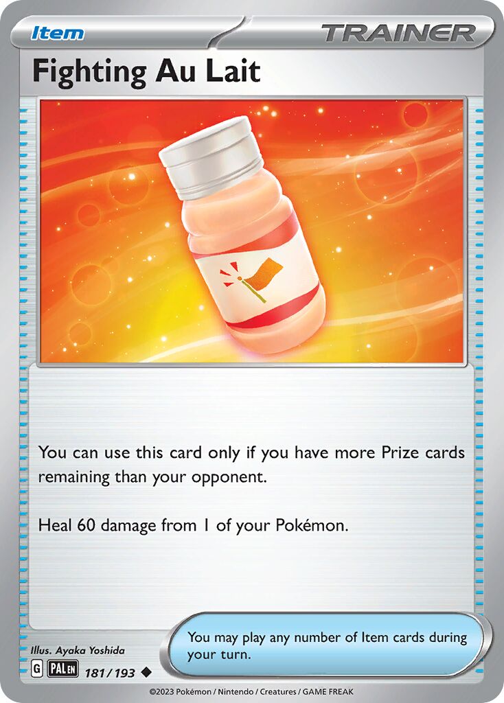 Fighting Au Lait 181/279 — Paldea Evolved (English Pokémon TCG card)