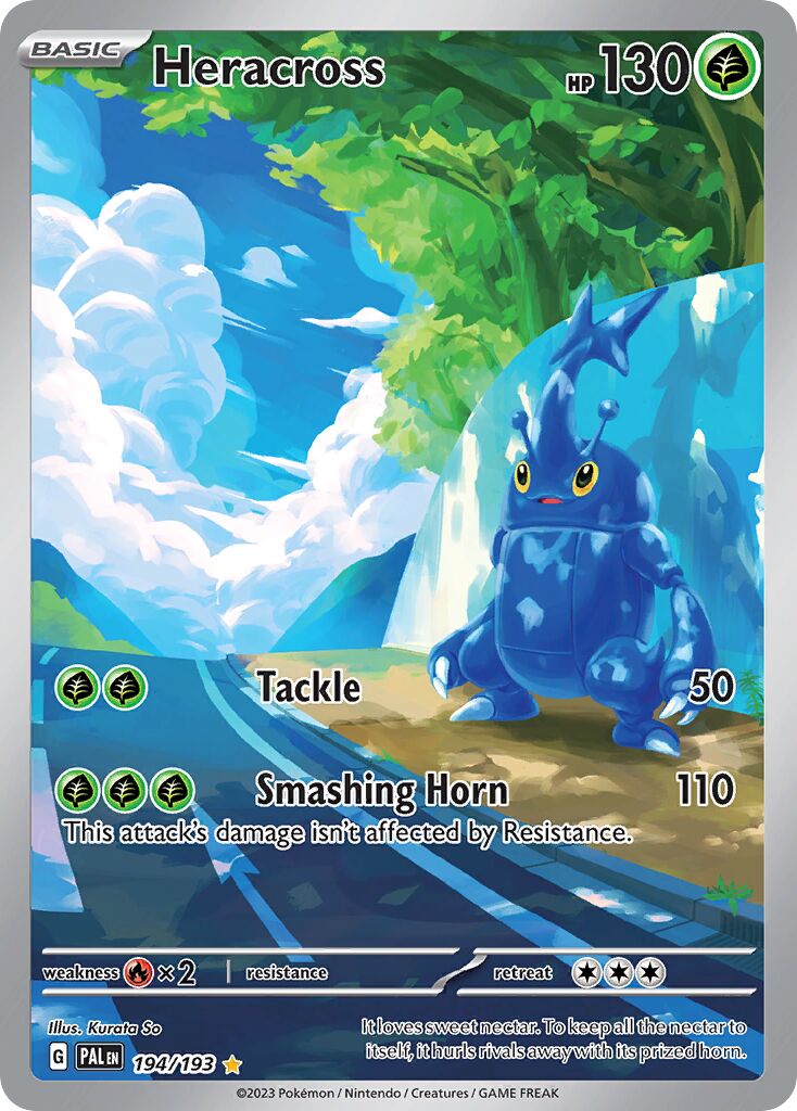 Heracross 194/279 — Paldea Evolved (English Pokémon TCG card)