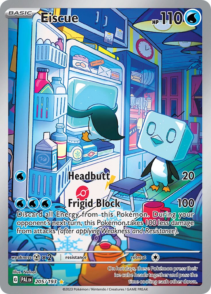 Eiscue 205/279 — Paldea Evolved (English Pokémon TCG card)