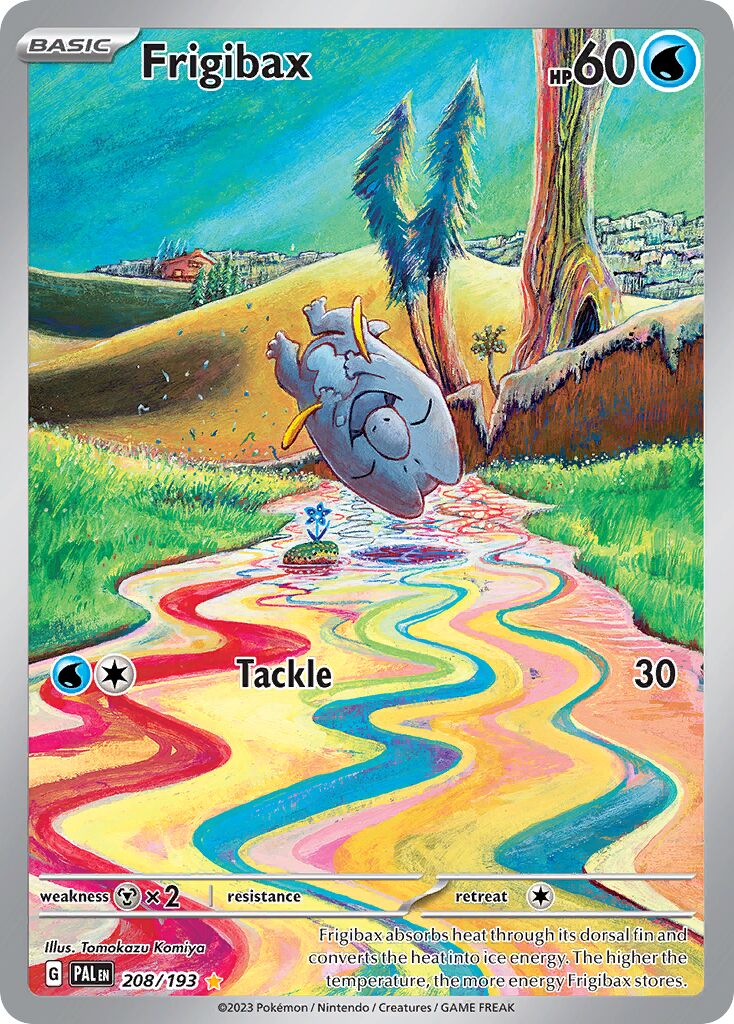 Frigibax 208/279 — Paldea Evolved (English Pokémon TCG card)