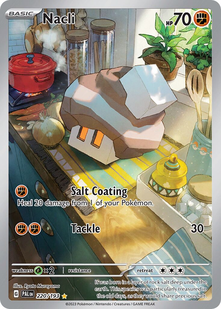 Nacli 220/279 — Paldea Evolved (English Pokémon TCG card)