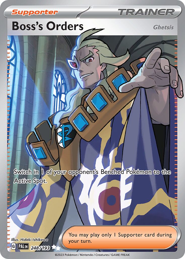 Boss's Orders 248/279 — Paldea Evolved (English Pokémon TCG card)