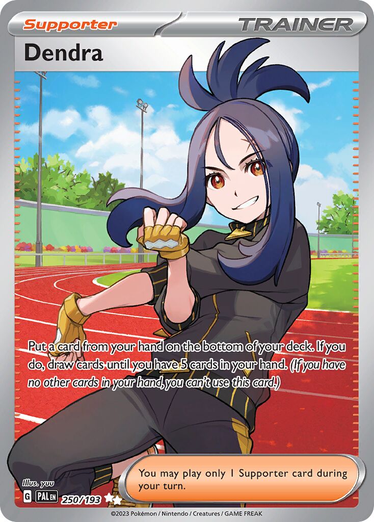 Dendra 250/279 — Paldea Evolved (English Pokémon TCG card)