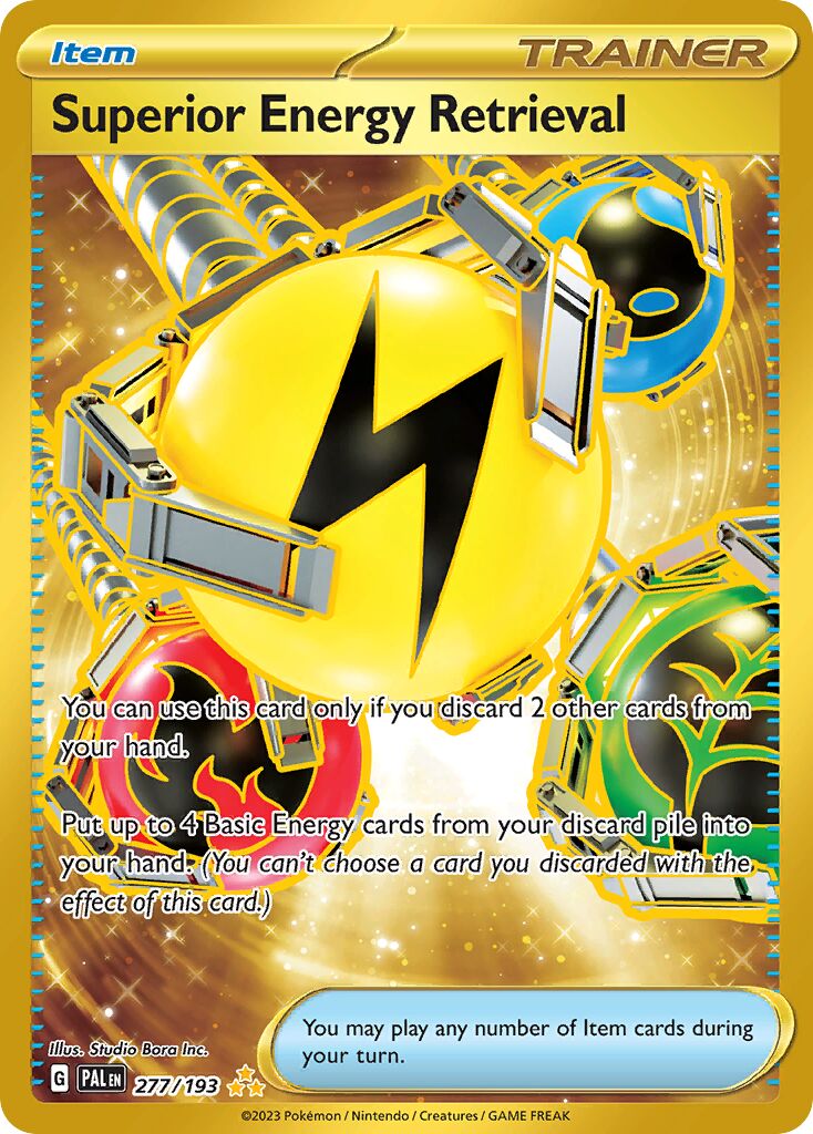 Superior Energy Retrieval 277/279 — Paldea Evolved (English Pokémon TCG card)