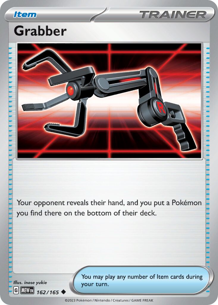 Grabber 162/207 — 151 (English Pokémon TCG card)