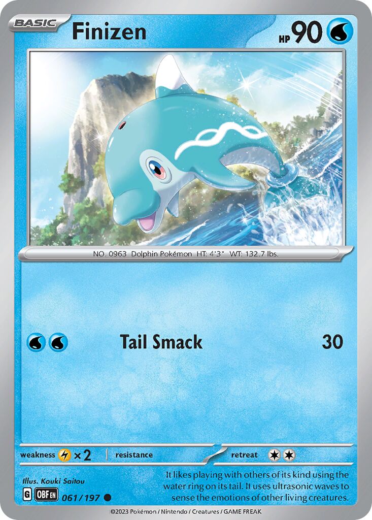 Finizen 061/230 — Obsidian Flames (English Pokémon TCG card)