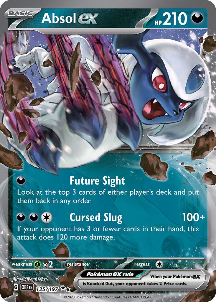 Absol ex 135/230 — Obsidian Flames (English Pokémon TCG card)