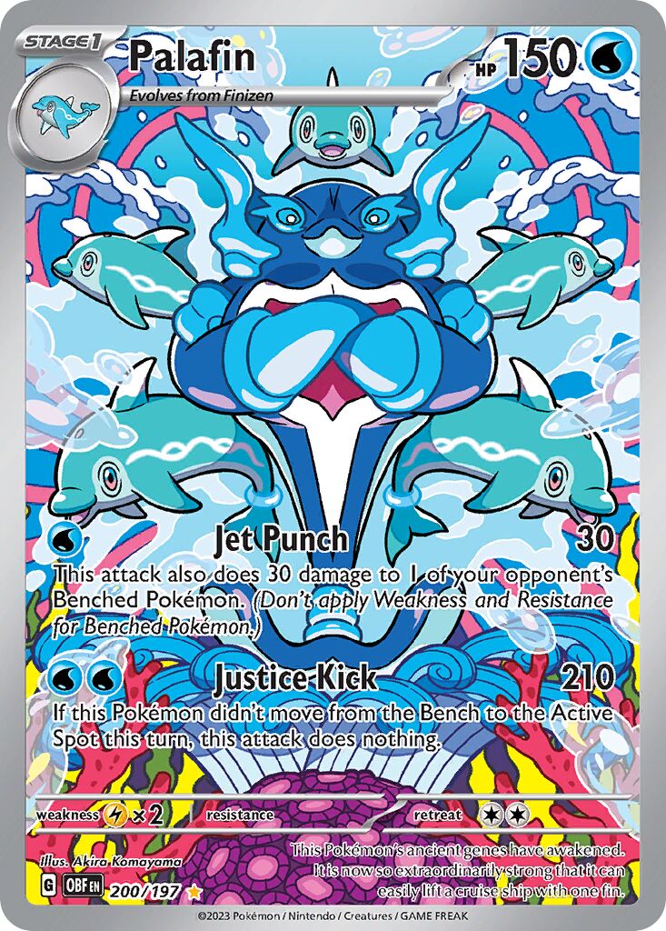 Palafin 200/230 — Obsidian Flames (English Pokémon TCG card)