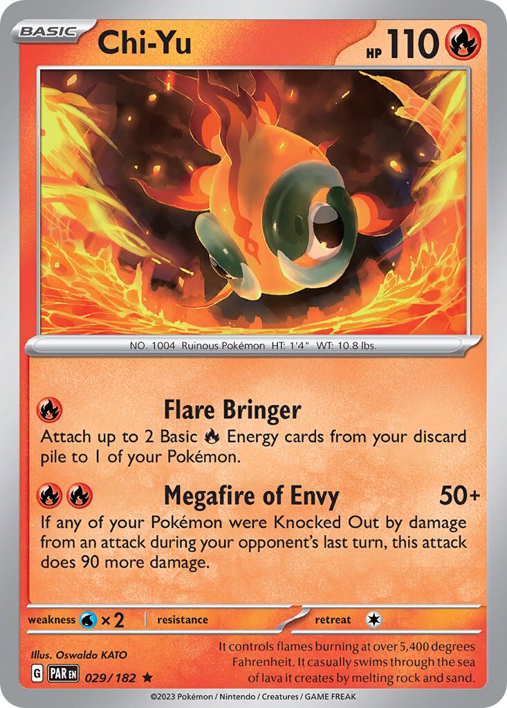 Chi-Yu 029/266 — Paradox Rift (English Pokémon TCG card)