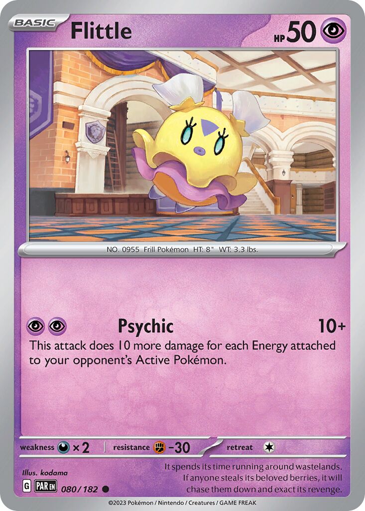 Flittle 080/266 — Paradox Rift (English Pokémon TCG card)