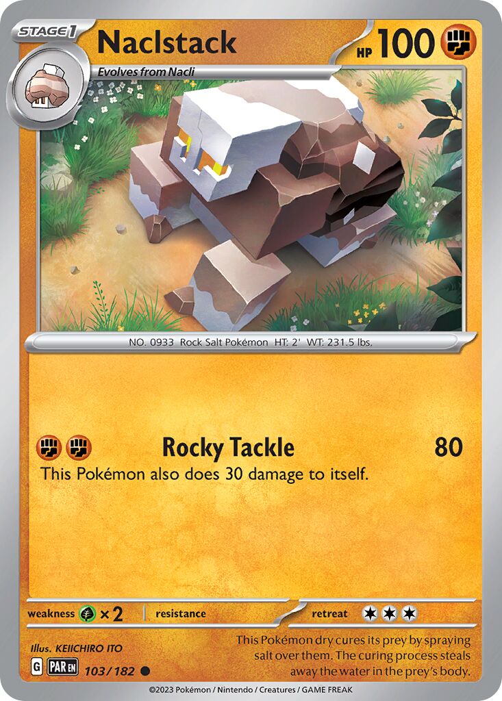 Naclstack 103/266 — Paradox Rift (English Pokémon TCG card)