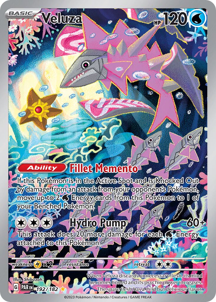Veluza 192/266 — Paradox Rift (English Pokémon TCG card)