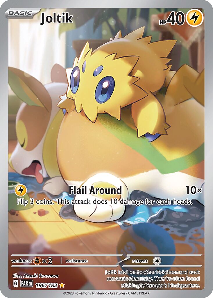 Joltik 196/266 — Paradox Rift (English Pokémon TCG card)