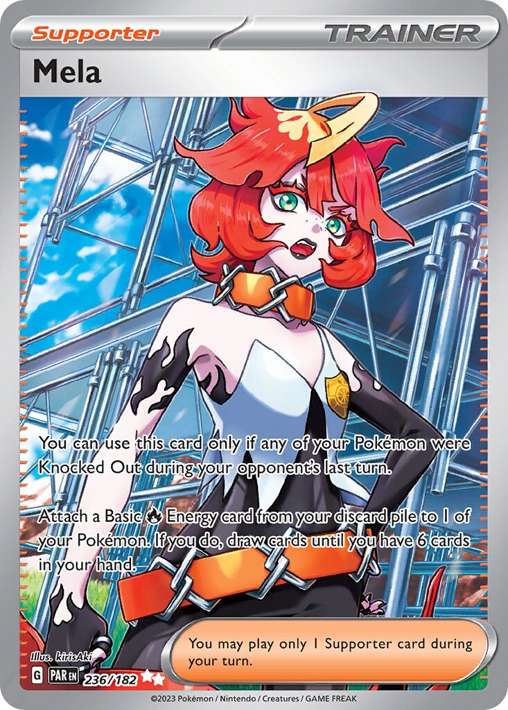 Mela 236/266 — Paradox Rift (English Pokémon TCG card)