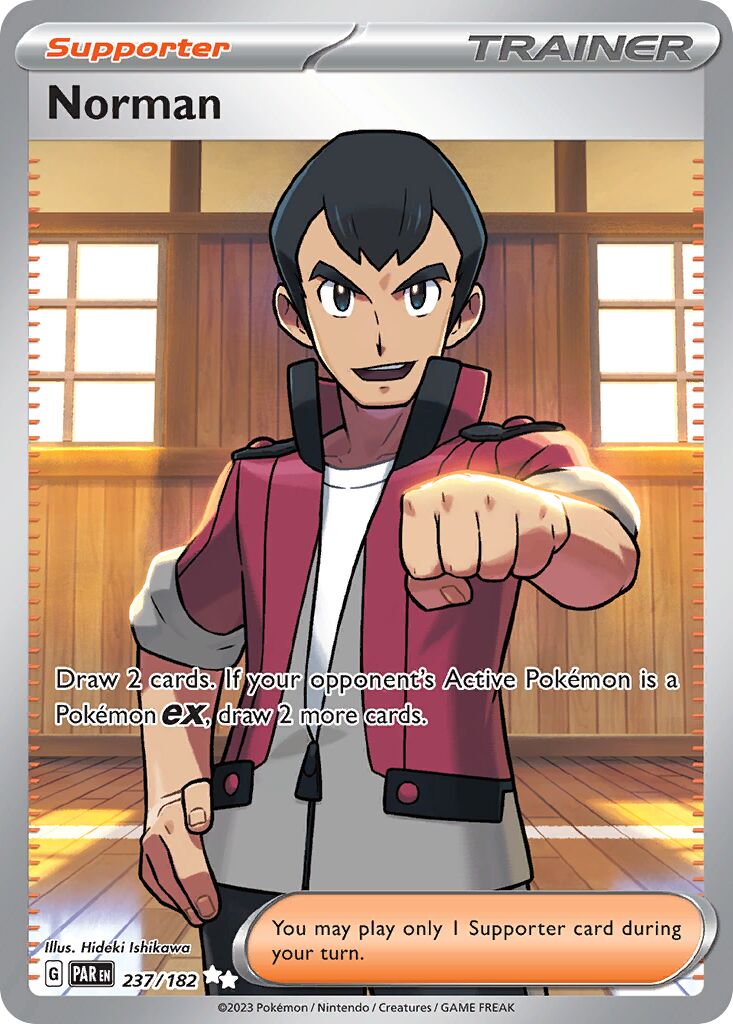 Norman 237/266 — Paradox Rift (English Pokémon TCG card)