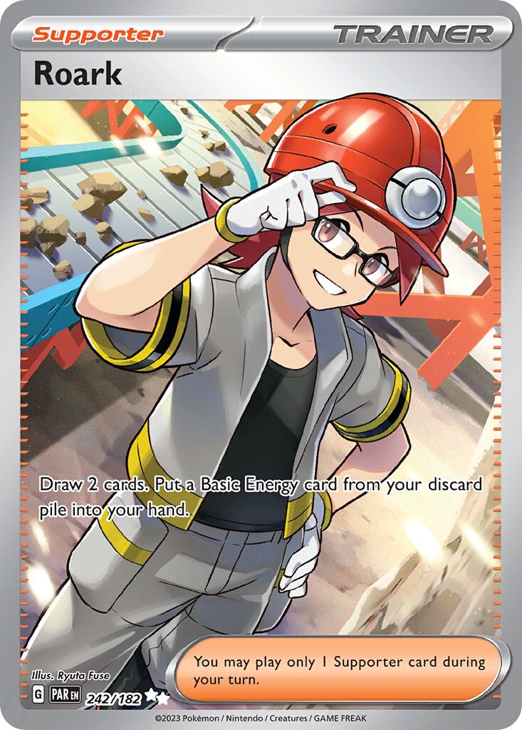 Roark 242/266 — Paradox Rift (English Pokémon TCG card)