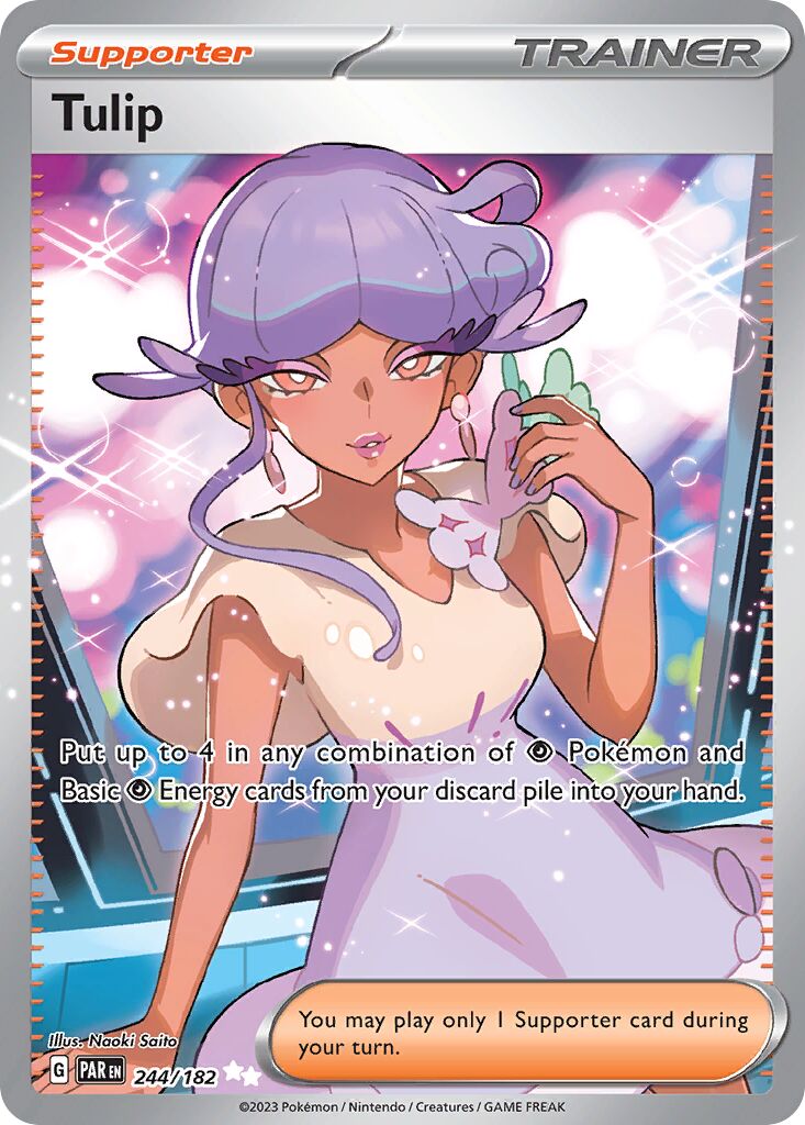 Tulip 244/266 — Paradox Rift (English Pokémon TCG card)