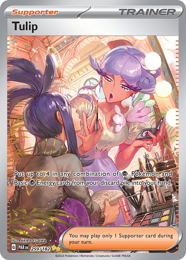 Tulip 259/266 — Paradox Rift (English Pokémon TCG card)
