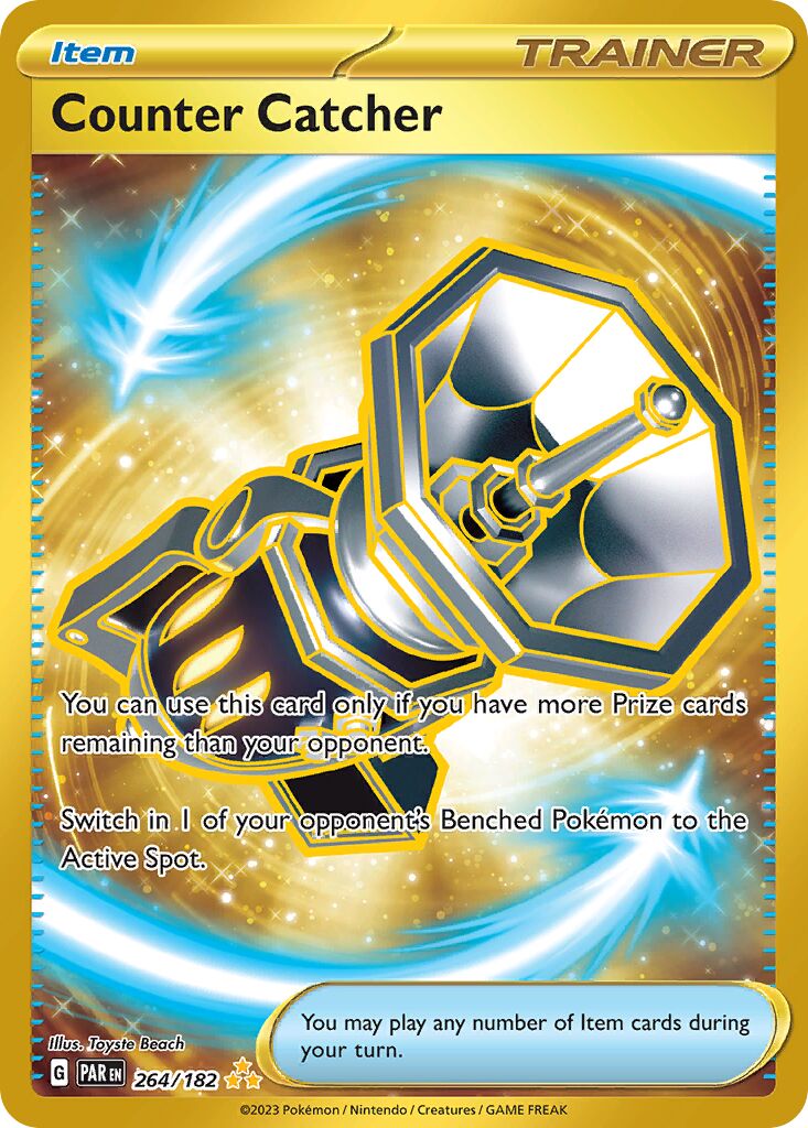 Counter Catcher 264/266 — Paradox Rift (English Pokémon TCG card)